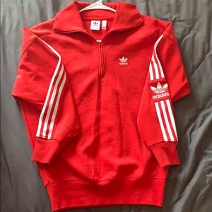 Red Adidas Track Jacket
